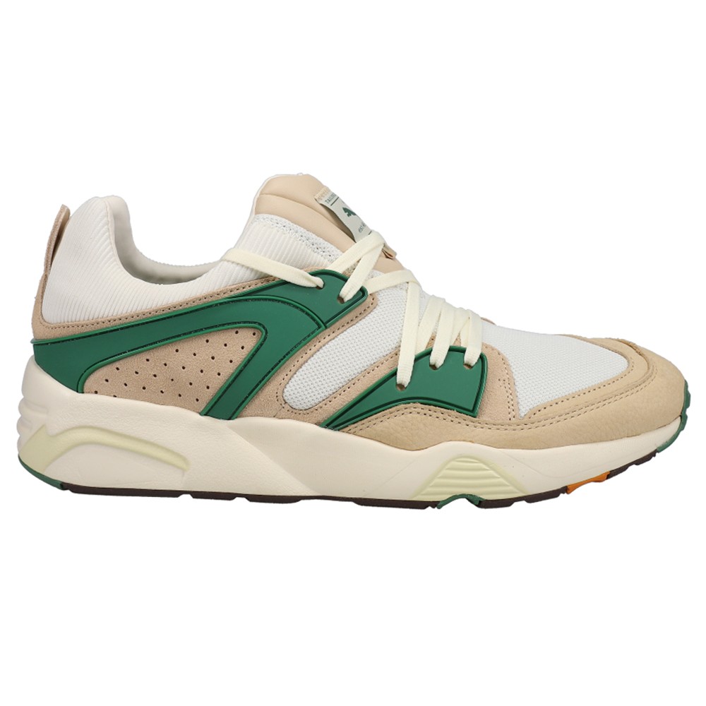 PUMA Players Lounge Blaze Of Glory Lace Up  Mens Beige Sneakers Casual Shoes 386