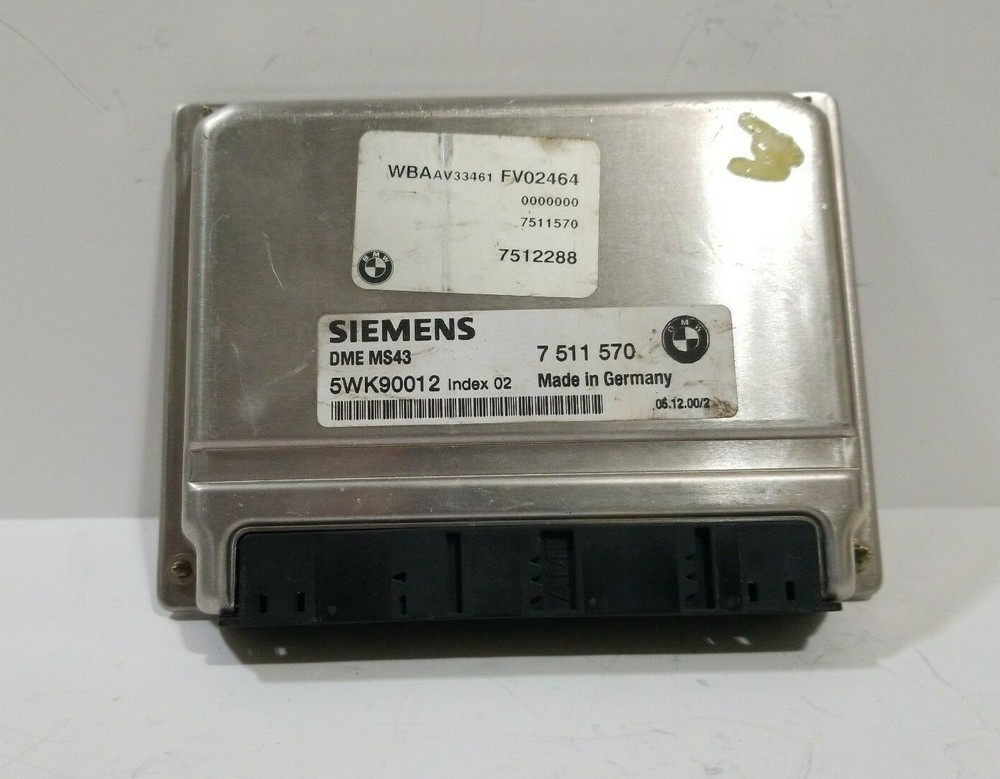 2001-2003 BMW 325 X5 E46 E53 SIEMENS ENGINE CONTROL MODULE ECU DME 7511570