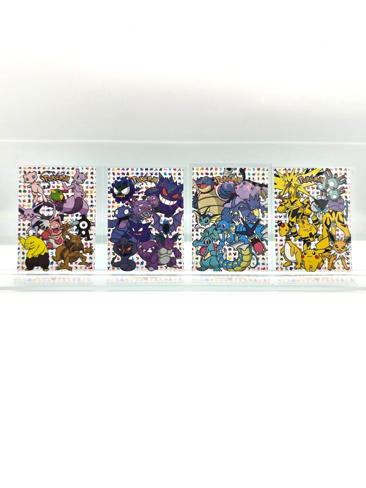 2024 Pokémon Database 2 Foil Set – Mew, Gengar, Blastoise, Pikachu & More