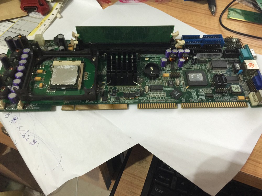 100% test FSC-1713VNA(B) VER:A5 NO i/o shield (via DHL or Fedex fast shipping