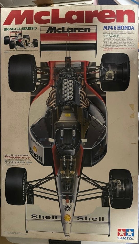 McLaren MP4 6 HONDA 1/12 scale #dc5cb2