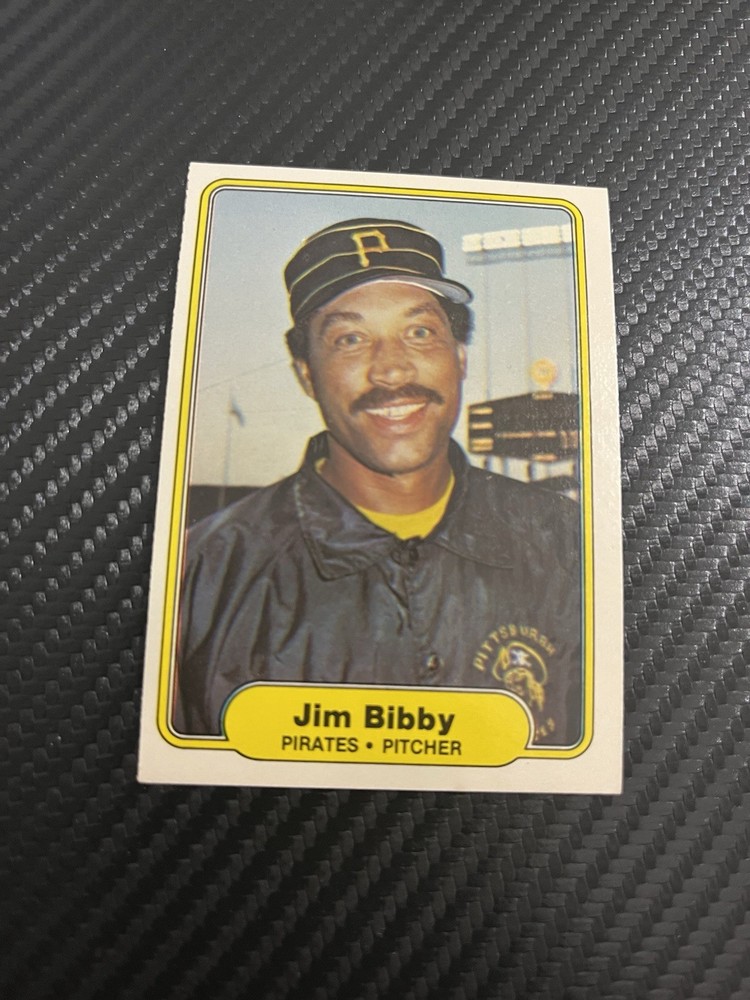 1982 Fleer #478 Jim Bibby Pittsburgh Pirates