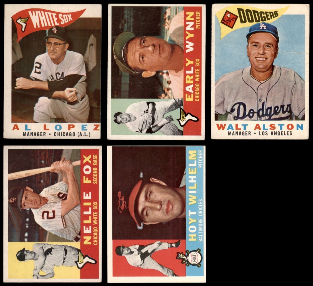 1960 Topps Baseball 200-Card Starter Set Lot in 2.5-GD+ Condition