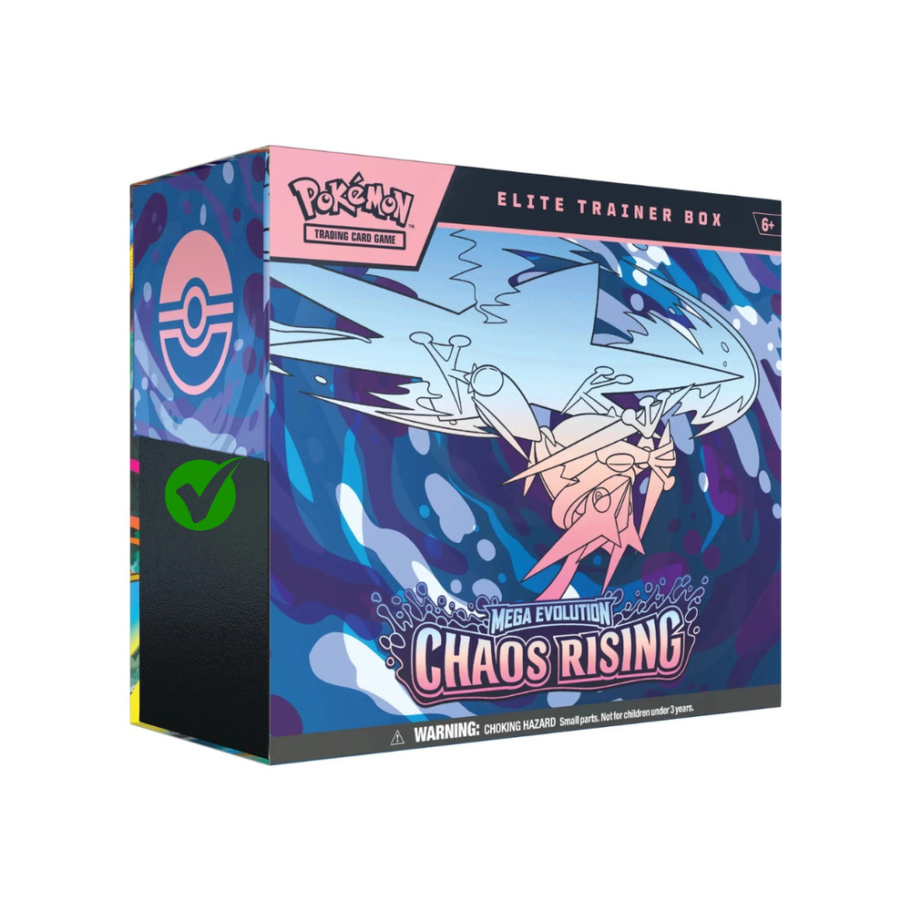 Pokémon Mega Evolutions ME4 Chaos Rising Elite Trainer Box Sealed