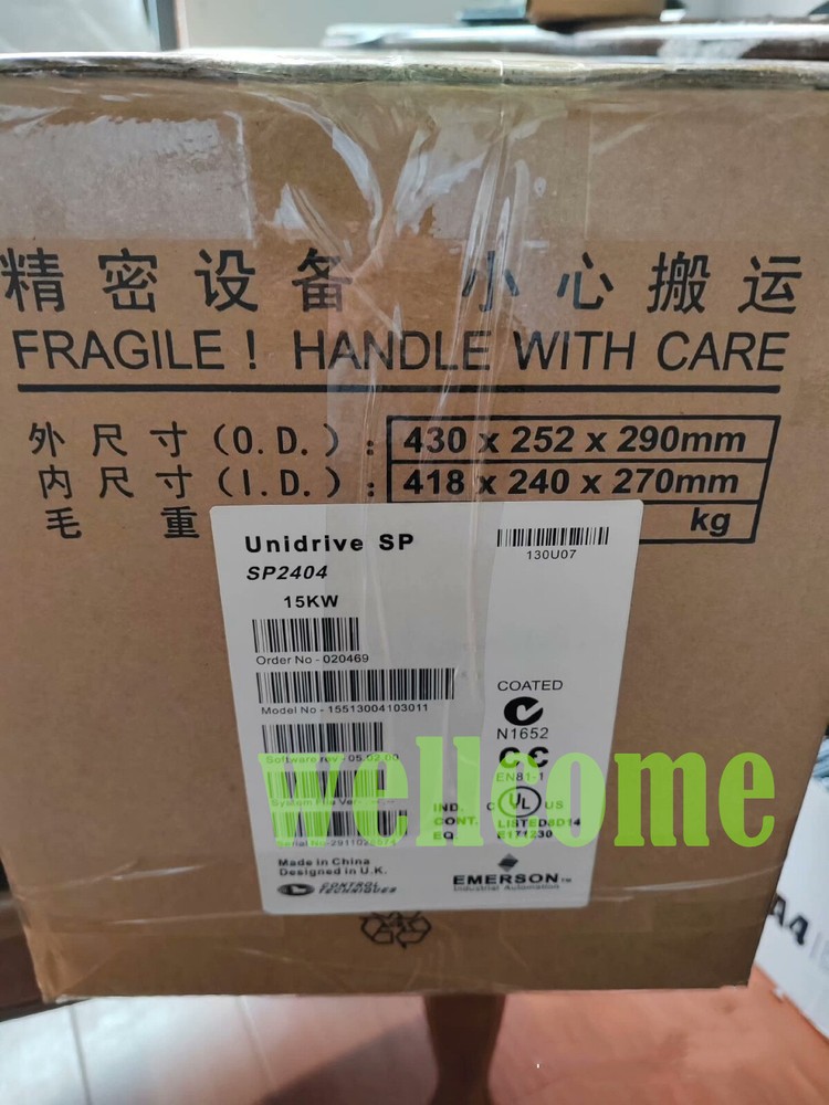 EMERSON SP2404 Control Techniques Converter Express Delivery FedEx or DHL