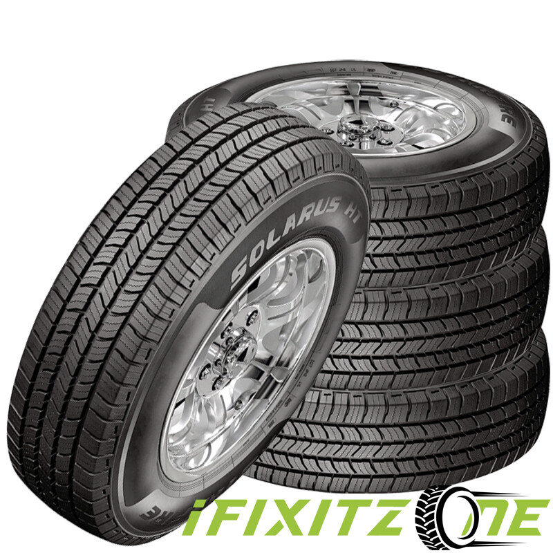 4 Starfire Solarus HT 225/75R16 115R LOAD E Tires, Truck SUV, 50k Mi Warranty