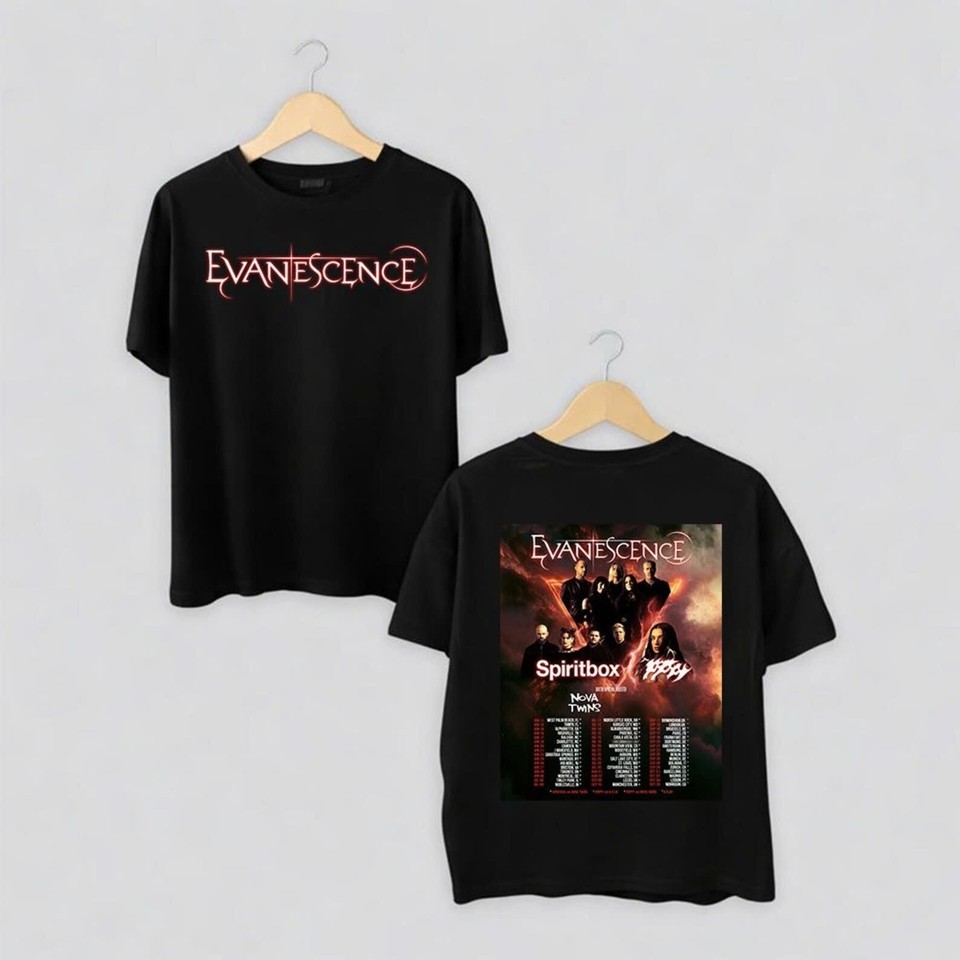 Evanescence North America Tour 2026 Shirt – T-shirt