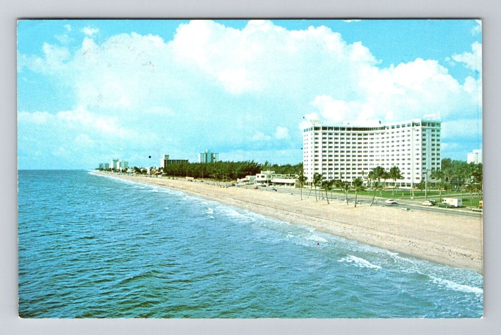 Ft Lauderdale FL-Florida, Schrafft's Motor Inn/ Restaurant, Vintage Postcard
