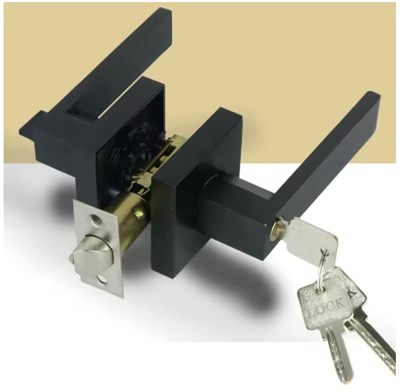 Privacy Door Locks Passage Handles Brushed Nickel Entry Lock keyed Dummy Levers