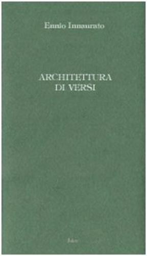Ennio Innaurato Architettura di versi (Paperback)Another great item from Rarewaves USA | Free delivery!