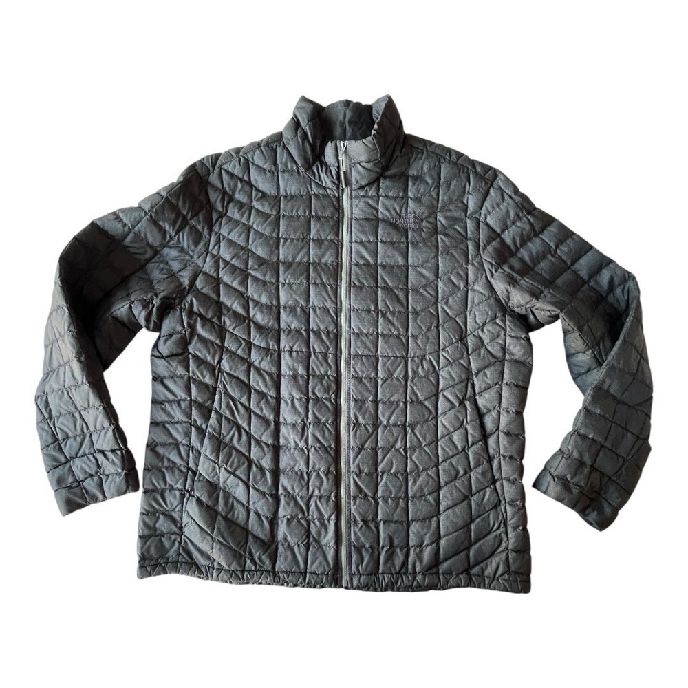 The North Face Mens XXL Thermoball Eco 2.0 Quilted Insulated Jacket Grey XXL