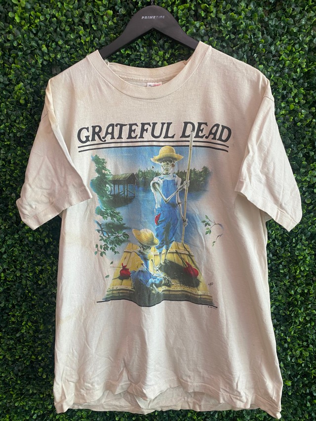 VINTAGE GRATEFUL DEAD SPRING 1995 TEE white shirt S-5XL QT1282