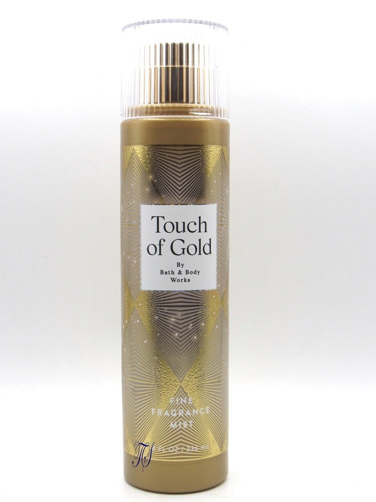 BATH & BODY WORKS TOUCH OF GOLD FRAGRANCE MIST 8 FL OZ