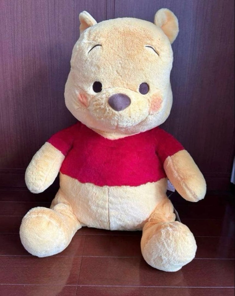 Winnie the Pooh Fukufuku super super big plush toy, 1 type in total, approx. 60