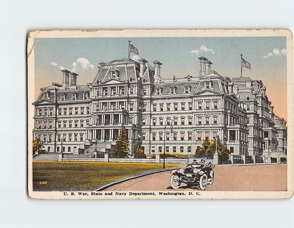 Postcard US War State & Navy Department Washington DC
