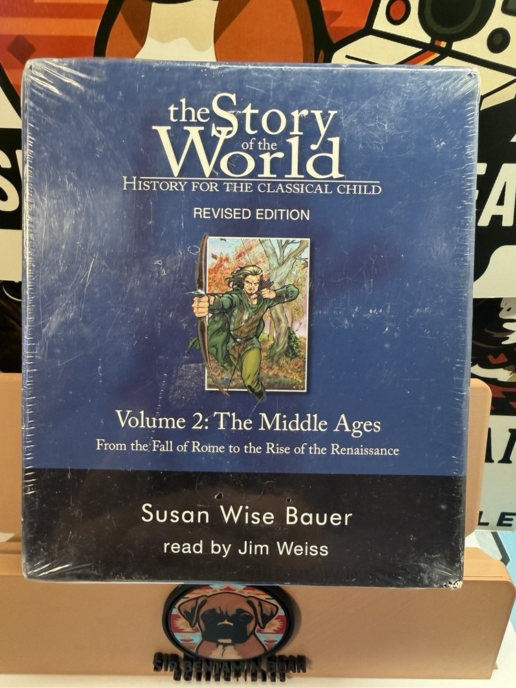 Story of the World Volume 2 The Middle Ages 9 CDs NEW SEALED Susan Wise Bauer