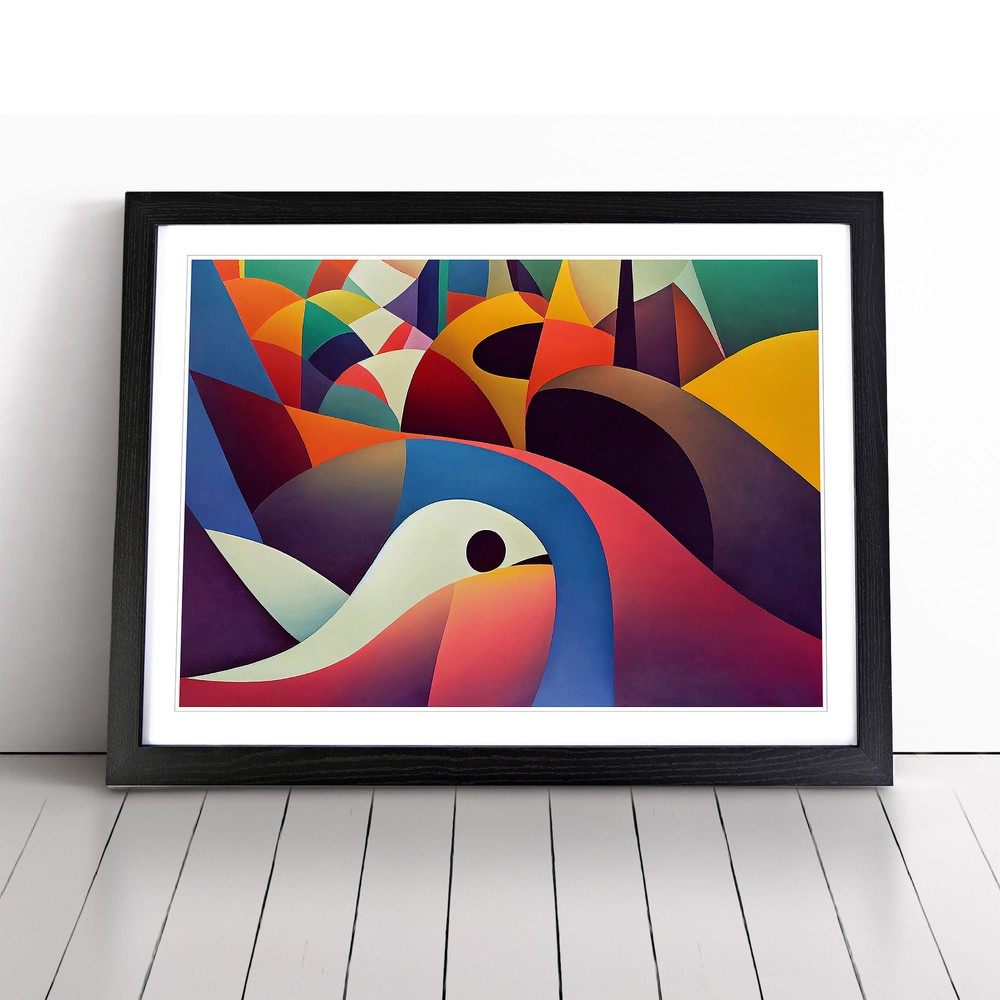 Exclusive Abstract Wall Art Print Framed Canvas Picture Poster Decor Living Room