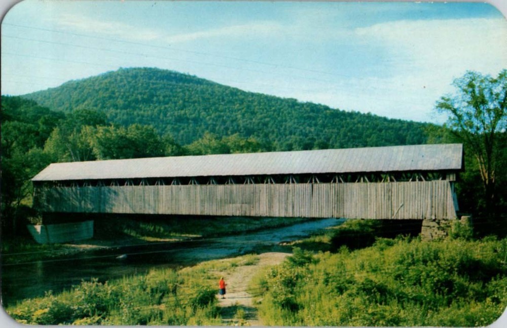 Oneonta New York NY : BRIDGE SCENE m/14 BD1977