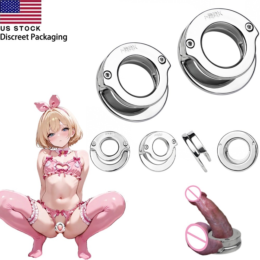 3 Stainless Steel Chastity Cage Open Chastity Device Delay Ejaculation Lock Cage