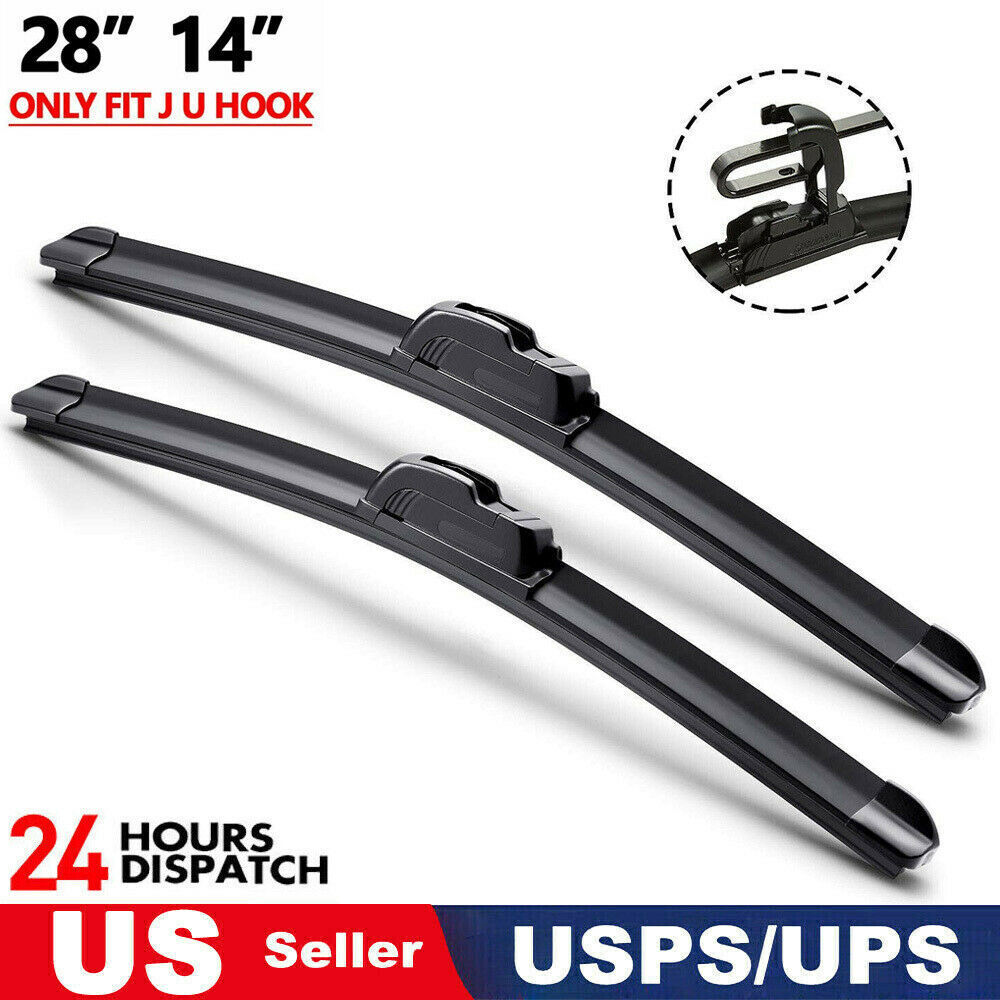 28+14 Inch All-Season Premium Beam Windshield Wiper Blades Pair
