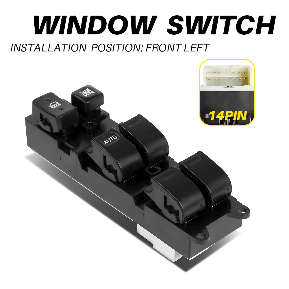 Car Door Power Window Master Switch for 1996-1997 Toyota Corolla 4Runner Rav4 M