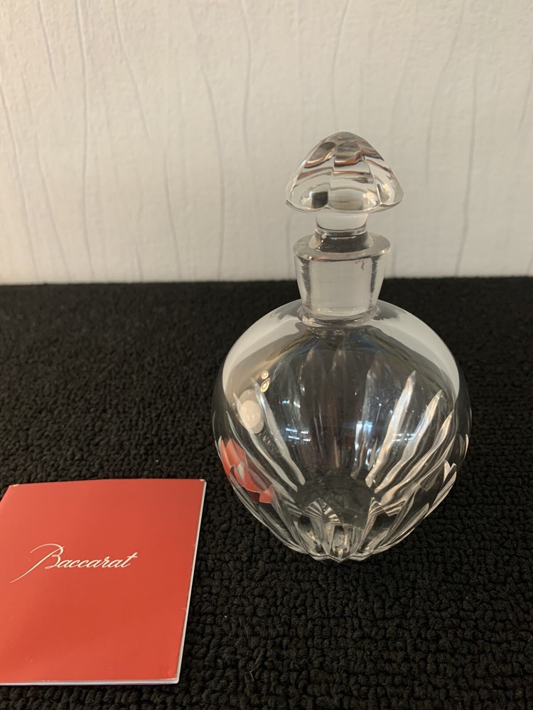 Baccarat Crystal Cassino Model Bottle H: 12.5 Cm Mod4