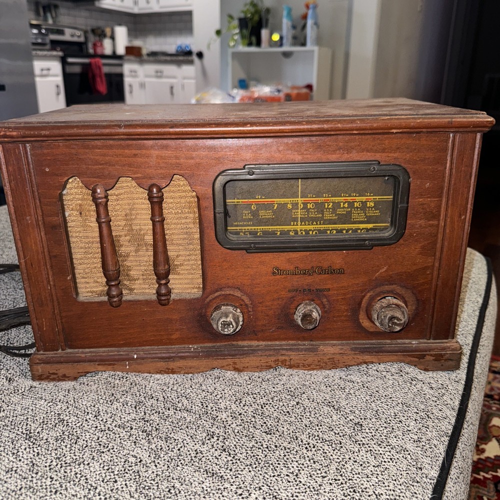 Stromberg -Carlson Radio Receiver No. 410-J For Parts/repairs
