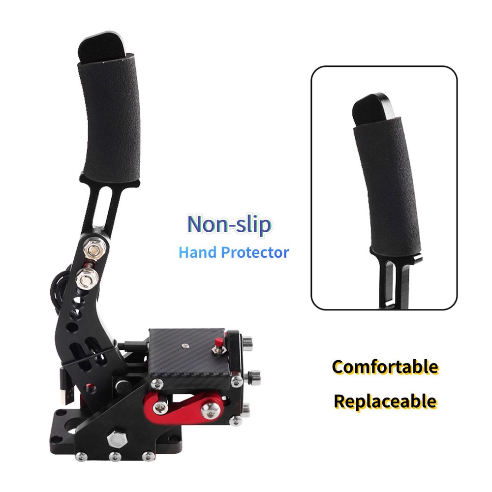 PS4 PS5 USB SIM Handbrake 14Bit for G29 Racing Wheel Stand Black
