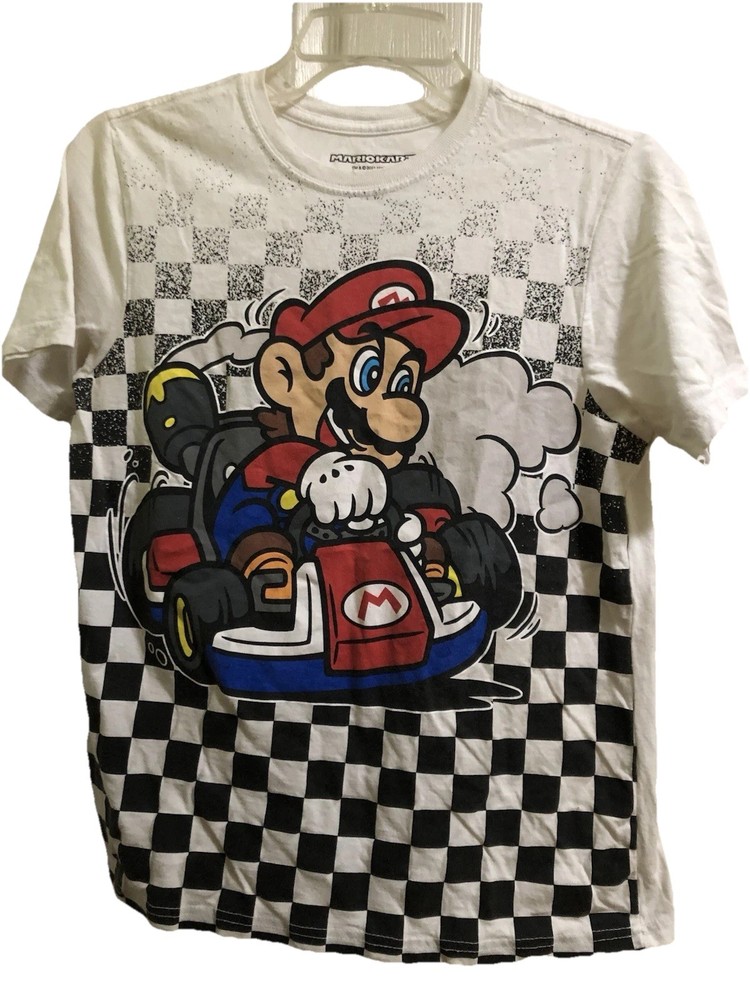 Vintage Looking Mario Kart 2021  Boys XL Tshirt