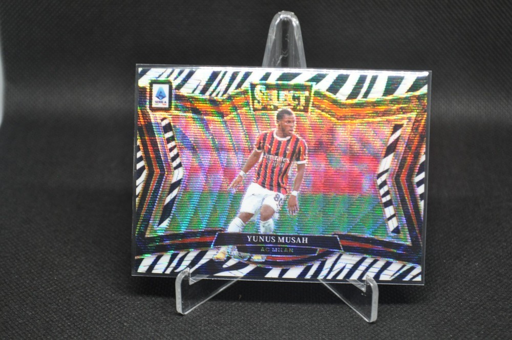 Rafael Leao 2024-25 Panini Select Serie A #222 Zebra Field Level SP