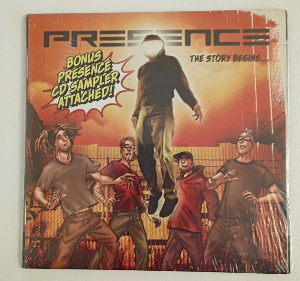 NEW SEALED Presence The Story Begins Promo CD Single 2003 Curbd 1768