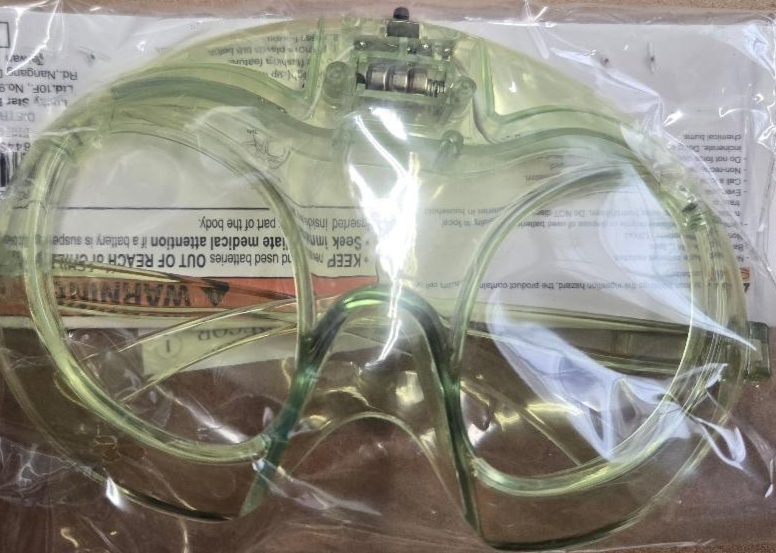 Green Alien Light Up Glasses 2024 Target Bullseye Costume Halloween NEW