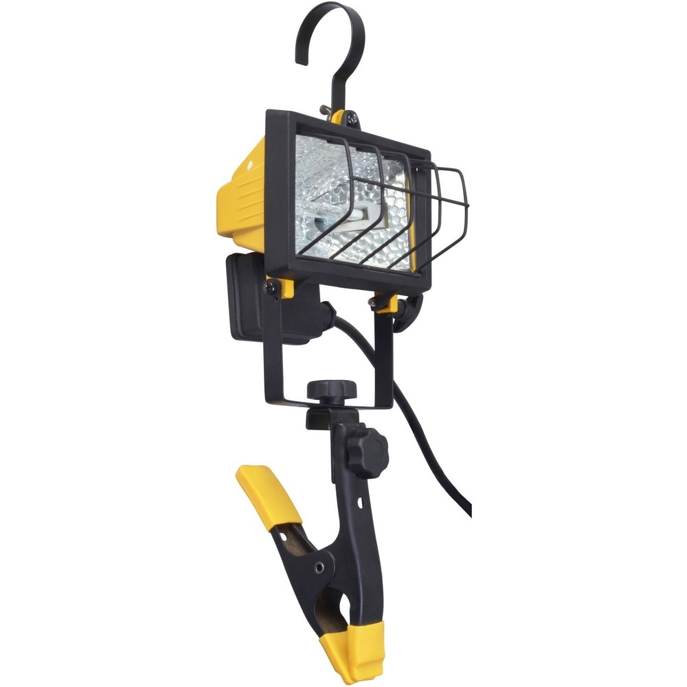 150W Portable Halogen Clamp Light 2400 Lumens Adjustable Corded Electric New