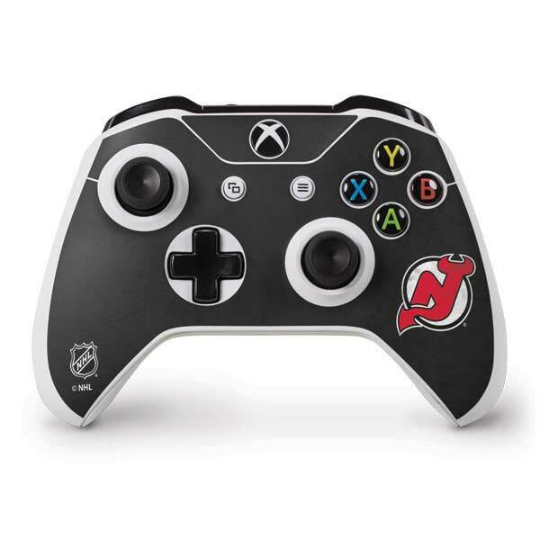 NHL New Jersey Devils Xbox One S Controller Skin - New Jersey Devils Distressed