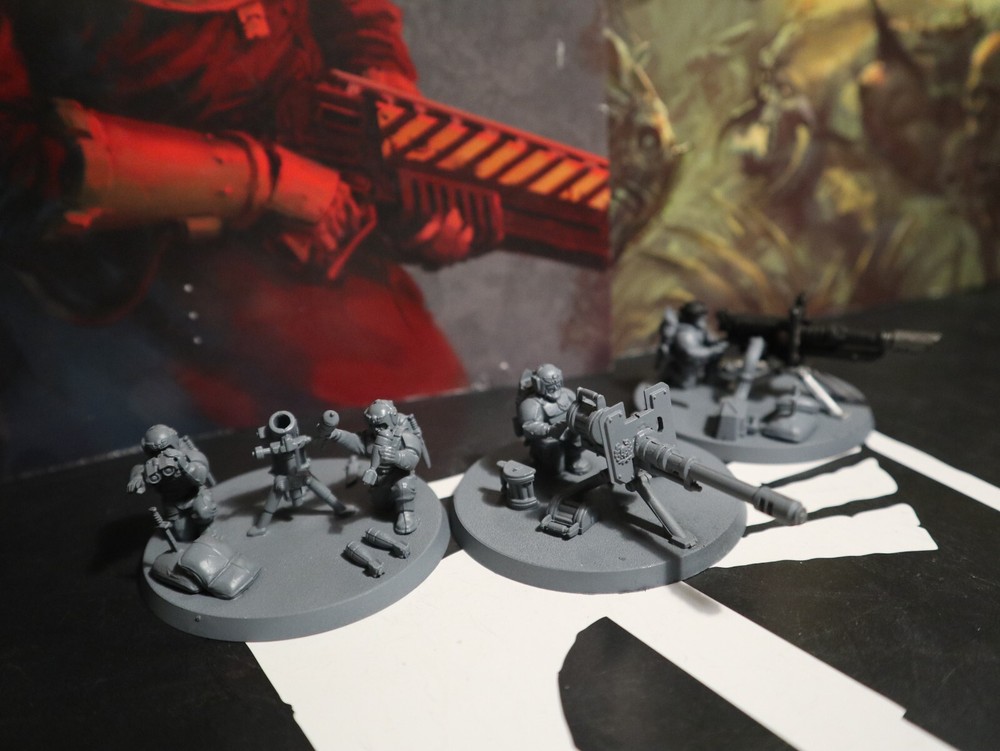 Warhammer 40K Astra Militarum Heavy Weapons Team