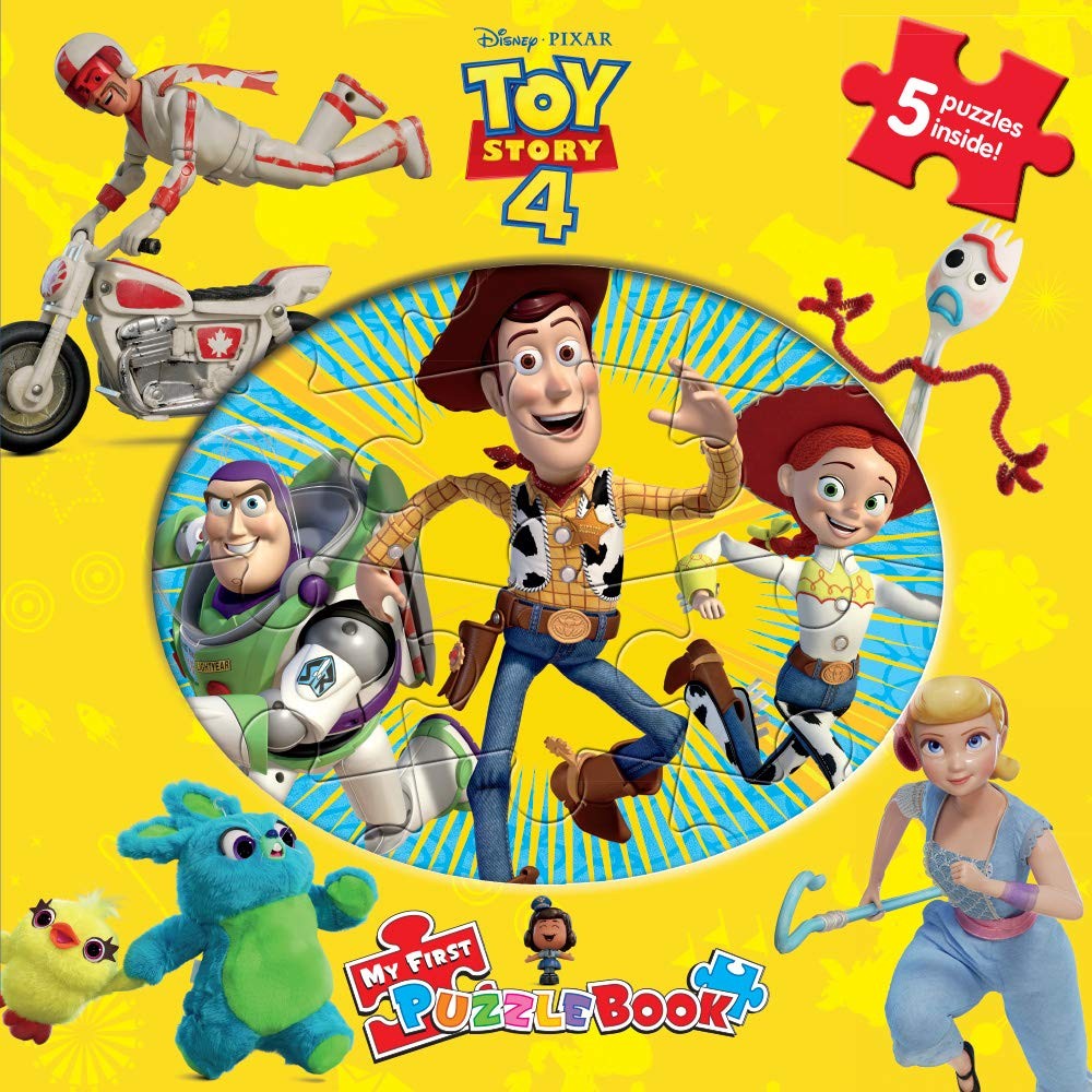 Disney / Pixar Toy Story 4 My First Puzzle Book - Jigsaw Puzzles for kids, 10-p,