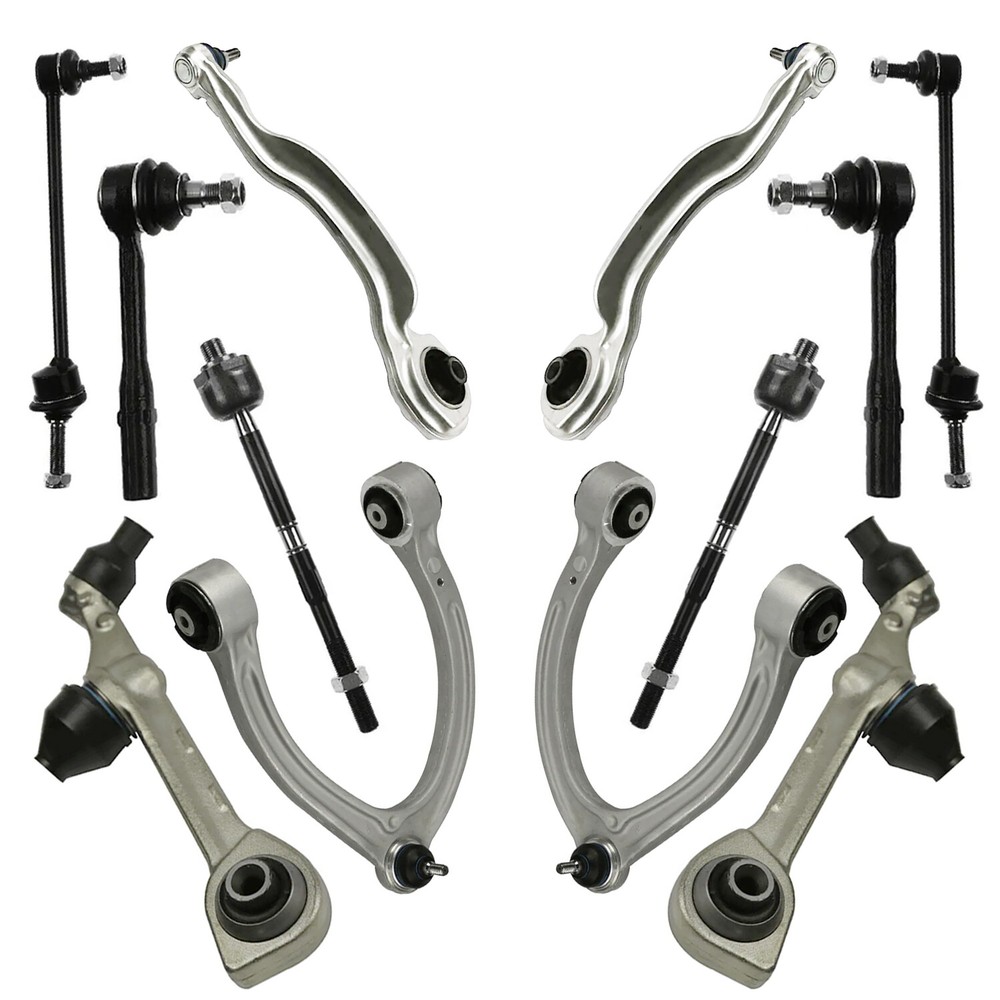 07-13 Benz W221 S400 S550 Front Suspension Kit – Control Arms, Sway Bar Links, Tie Rod Ends