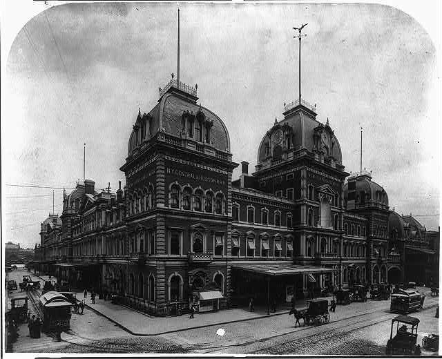 Photo:Grand Central Depot, 42nd St, New York City, exterior