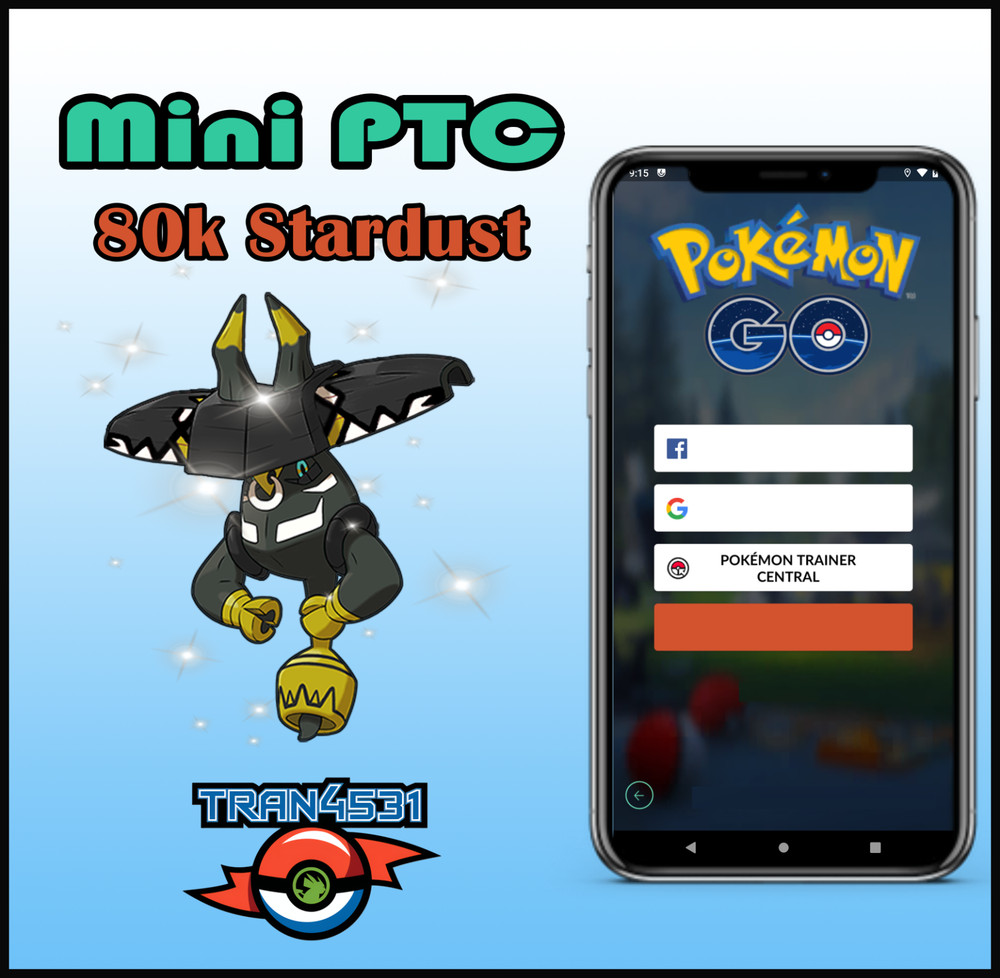 Pokémon P.T.Central Go | Shiny Tapu Bulu ✨ 80k Stardust