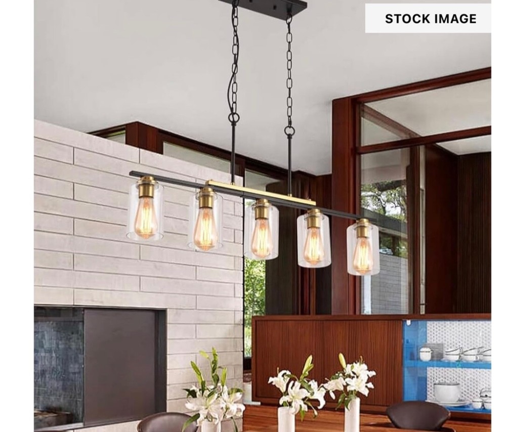 kitchen island light 5 light pendant