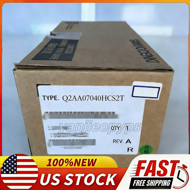 New In Box Sanyo Q2AA07040HCS2T Servo Motor Good Quality Fast Shipping