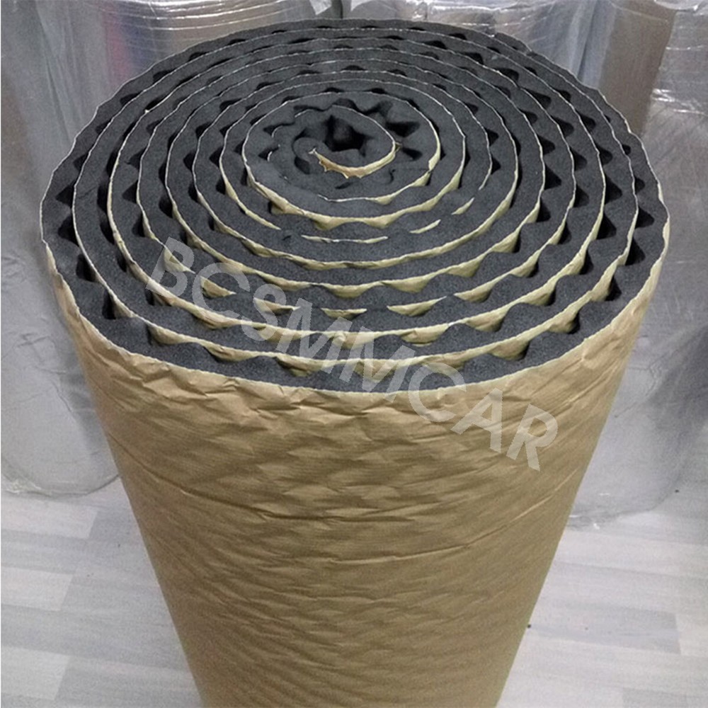Self-Adhesive Car Hood Engine Fireproof Sound Deadener Heat Insulation Mat Pad