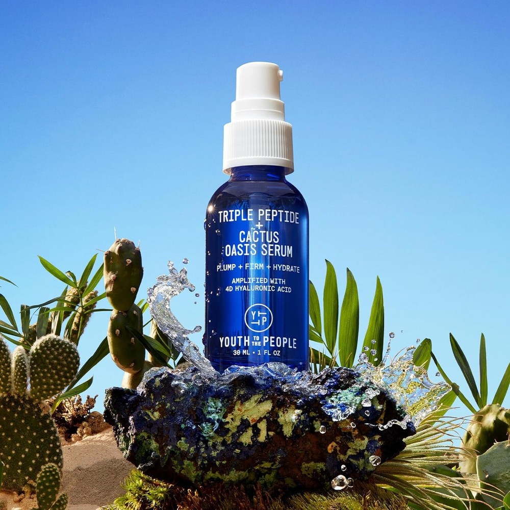Youth to the People Triple Peptide + Cactus Oasis Serum 1 fl oz
