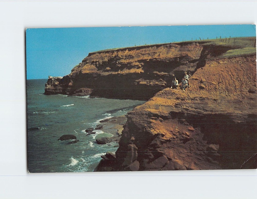Postcard Gannet Rock at Park Corner Prince Edward Island Canada