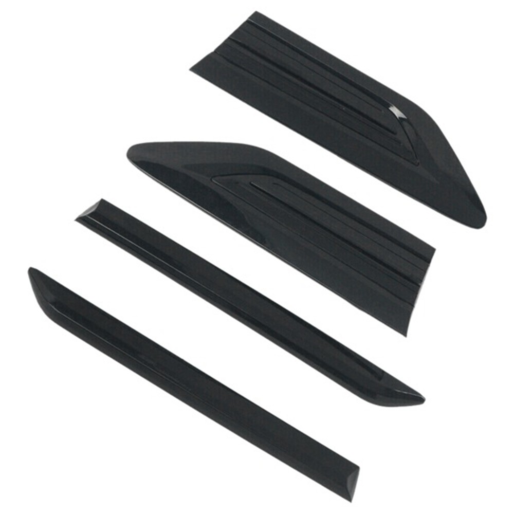 4PCS Side  Emblem Cover Trim Stickers Car Exterior Styling Side   for- 7859