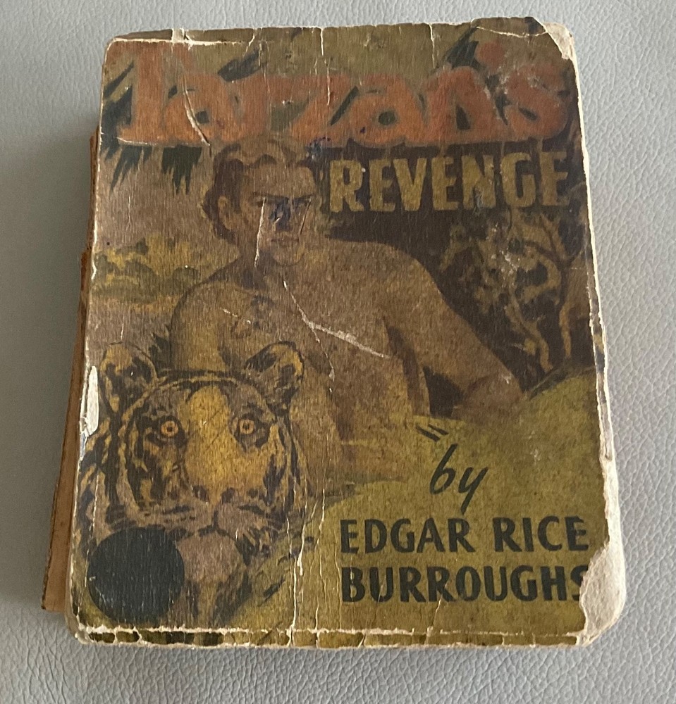 The Big Little Book Tarzan's Revenge Edgar Rice Burroughs Ill Whitman Pub Co