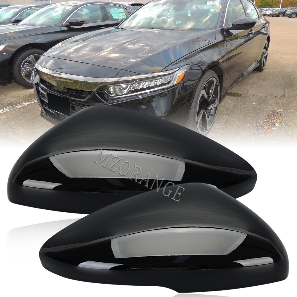 Pair Door Wing Mirror Cap Cover Driver Passenger Side For Honda Accord 2018-2022