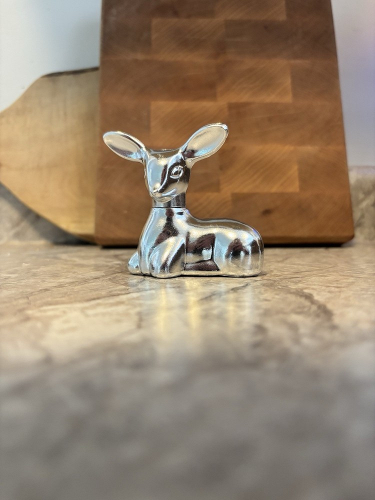 Avon Silver Fawn Charisma Cologne Empty Bottle