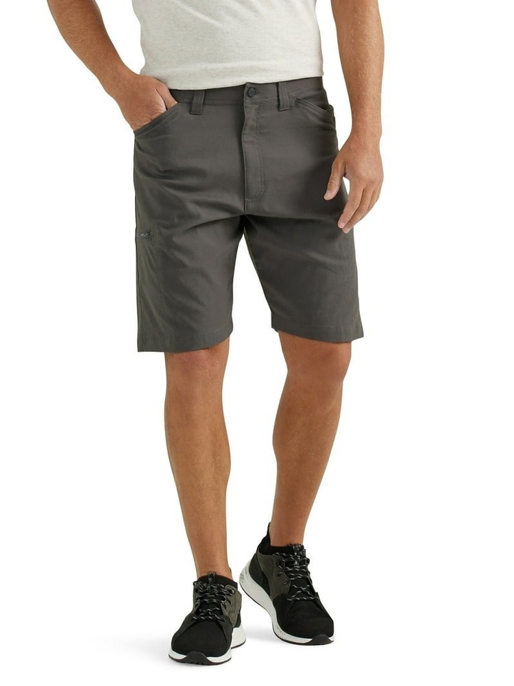 New Wrangler Mens Outdoor Performance Zip Cargo Shorts Size 48