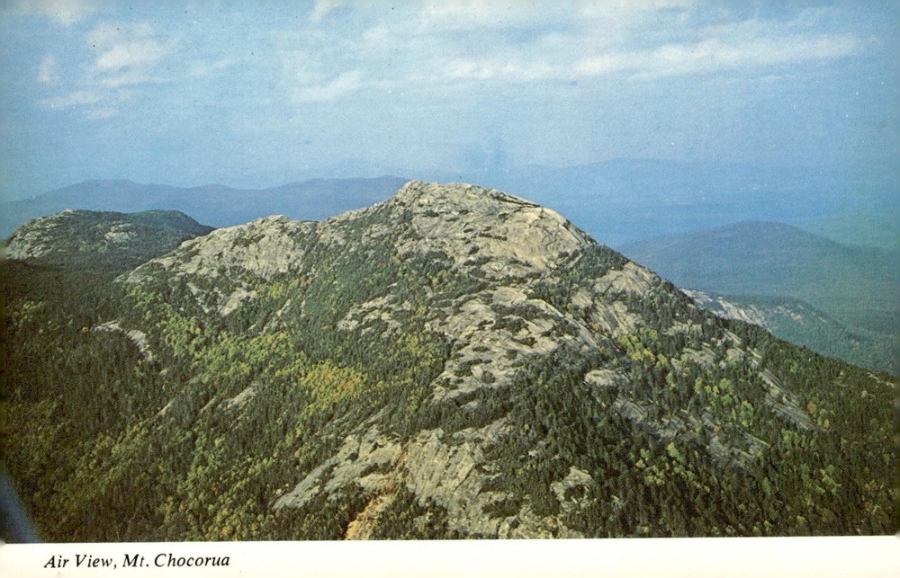 1960s Mt Chocorua White Mountains New Hampshire Bromley & Co Chrome Postcard